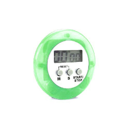 Magnetic Digital Kitchen Timer, Green (E955)