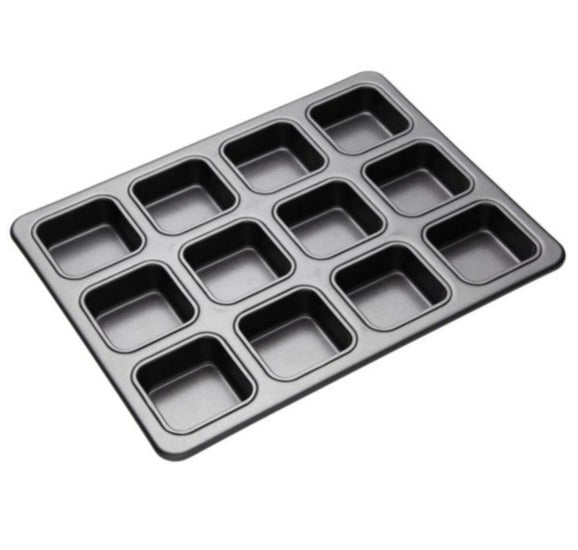 Masterclass Non-Stick 12 Hole Brownie Pan (K53G)