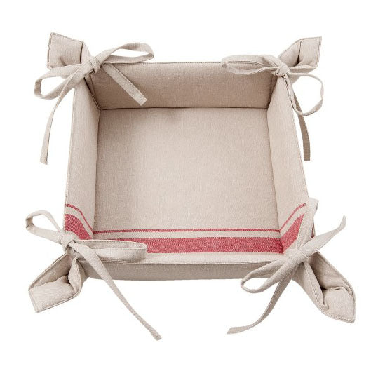 Reversible Cotton Bread & Napkin Basket (47R)