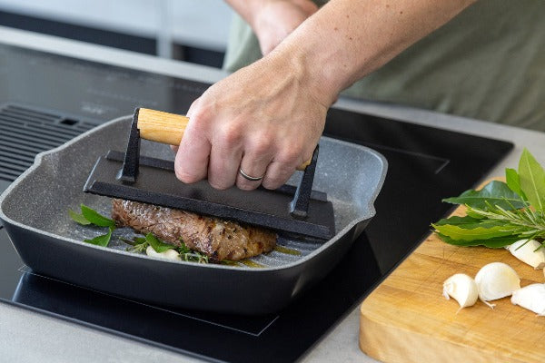 Masterclass Cast Iron Meat Grill Press