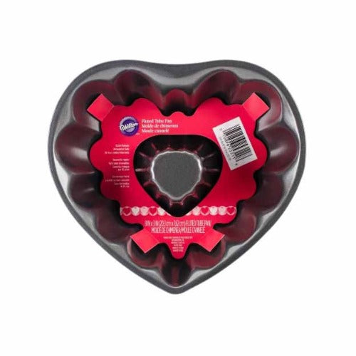 Wilton Fluted Heart Bundt Cake Tin