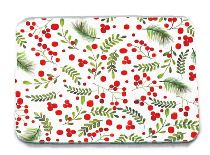 Glass Worktop Saver, Berries, Large, 50cm x 40cm