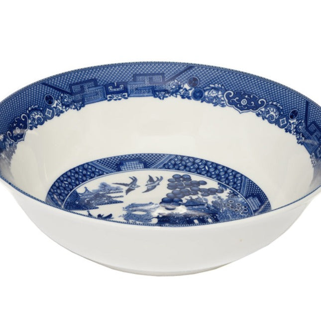 Blue Willow Pattern Cereal & Soup Bowl, 15cm