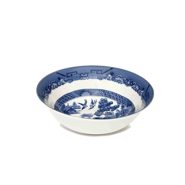 Blue Willow Pattern Soup & Cereal Bowl, 18cm