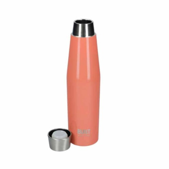 Built Double Walled Insulated Drinks Bottle, 540ml, Orange