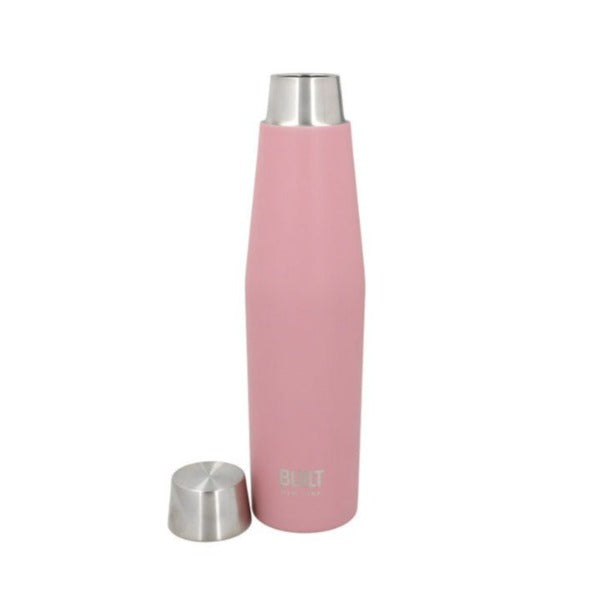 Built Double Walled Insulated Drinks Bottle, 540ml, Pink