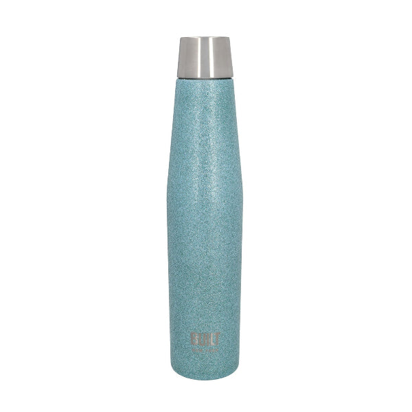 Built Double Walled Insulated Drinks Bottle, 540ml, Aqua Glitter