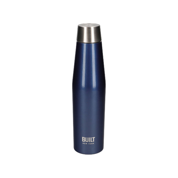 Built Double Walled Insulated Drinks Bottle, 540ml, Midnight Blue