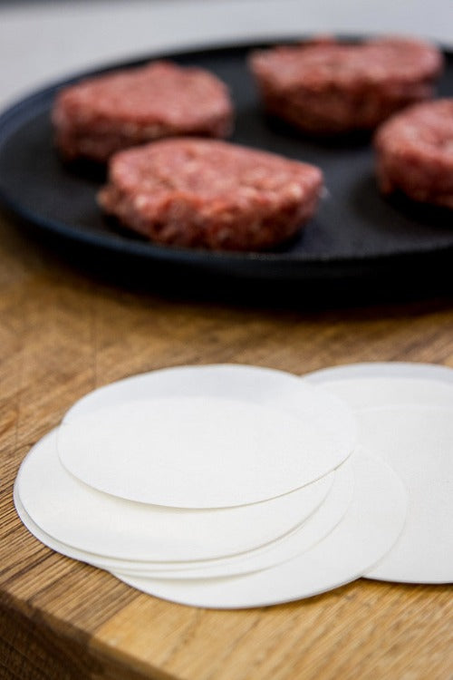 Hamburger Maker Wax Discs, Pack of 250