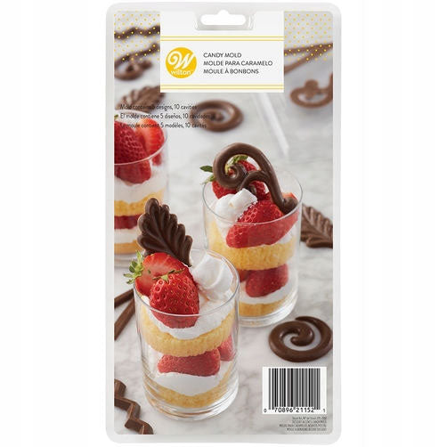 Finishing Touch Chocolate Design Mould, 5 Designs