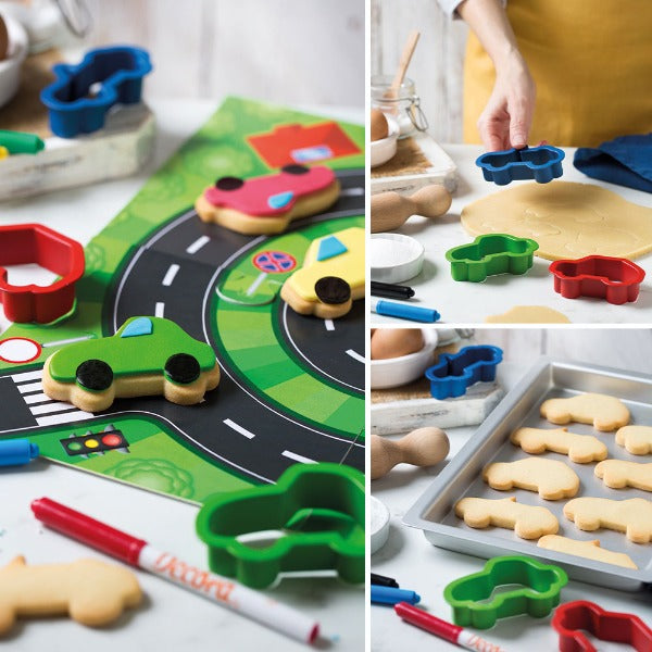 Car Cookie Cutters, Set Of 3