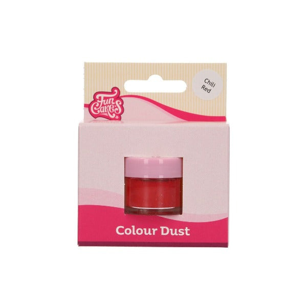 FunCakes Colour Dust, Chili Red