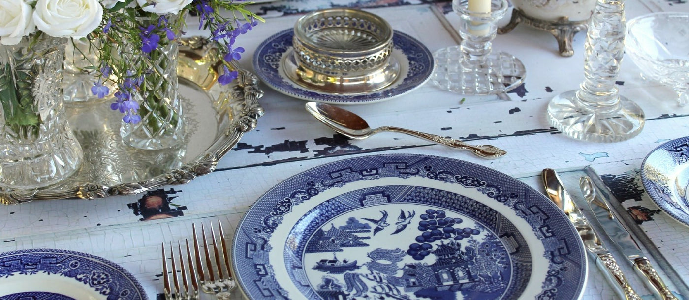 Blue Willow Pattern