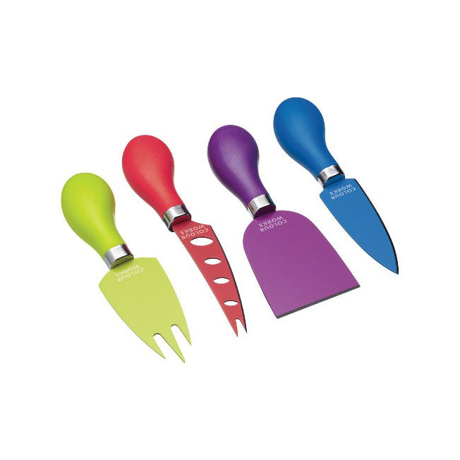 Colourworks Four Piece Cheese Serving Set