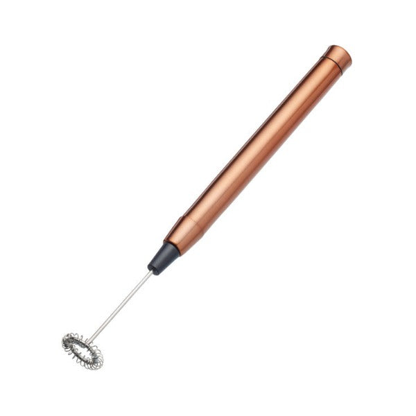 La Cafetière Battery-Powered Copper Effect Milk Frother