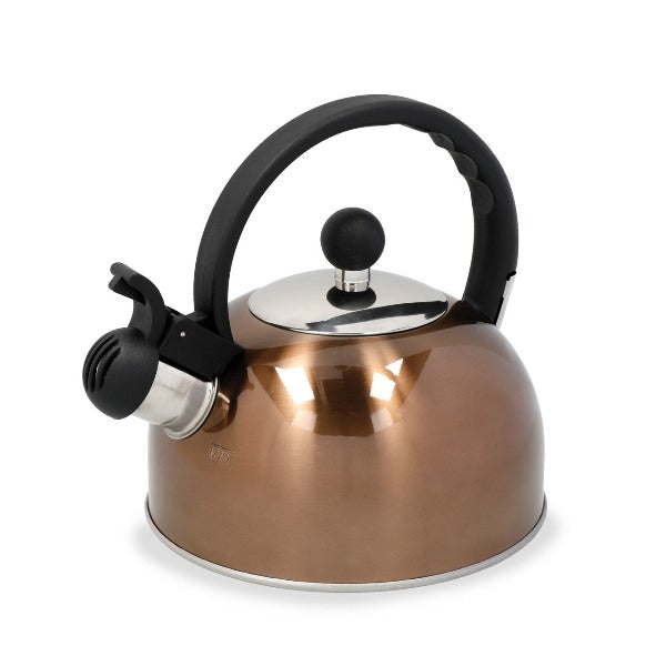 La Cafetiere Whistling Kettle, 1.3L, Copper