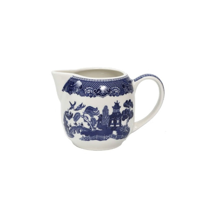 Blue Willow Pattern Cream Jug, 7oz