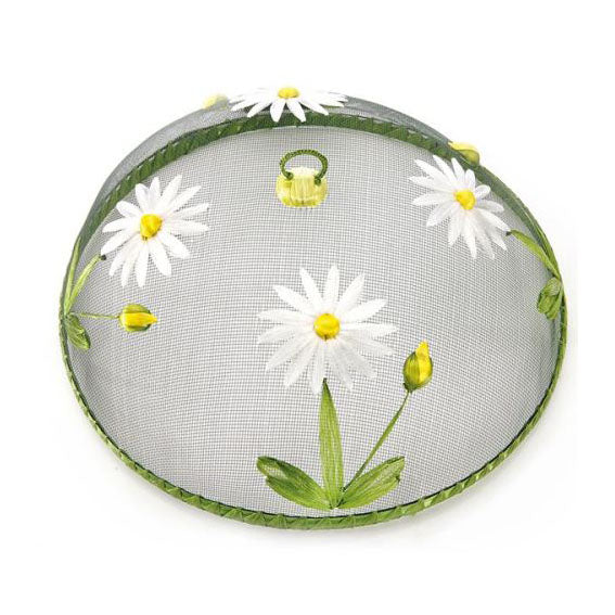 Domed Mesh Food Cover, 35cm, Daisy (07ED)