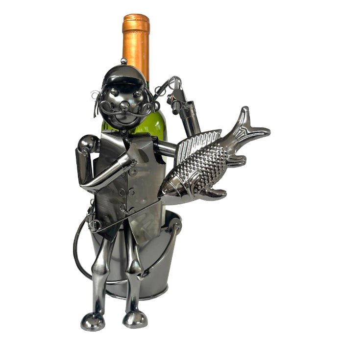 Fisherman Wine Bottle Holder