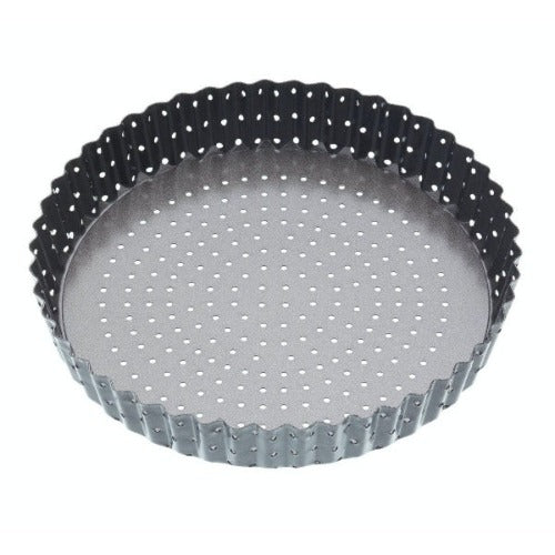 Crusty Bake Non-Stick Loose Base Quiche Tin, 25cm