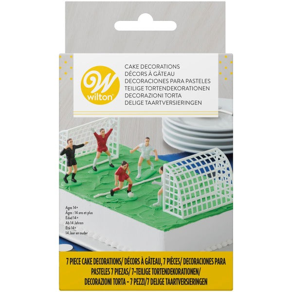 Wilton Football Cake Toppers, 7 Piece