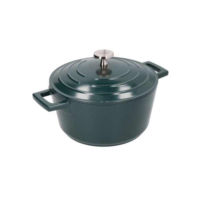 Masterclass Lightweight Non-Stick Casserole, 2.5L, Green