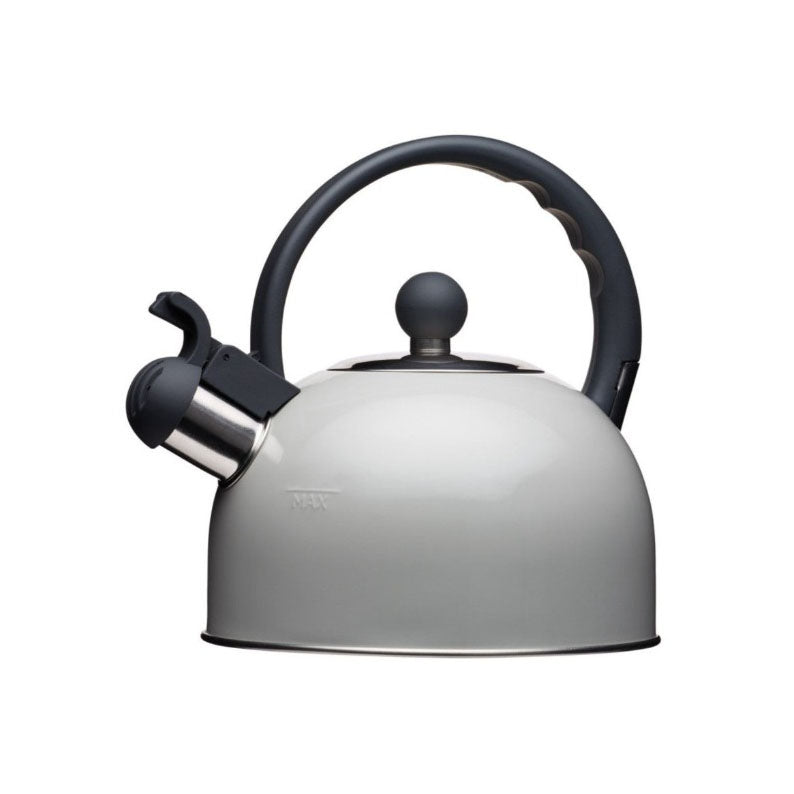 Living Nostalgia Whistling Kettle, 1.4L, French Grey