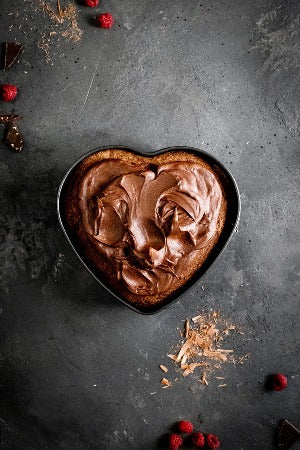 Dexam Non-Stick Heart Shaped Cake Tin, 20cm