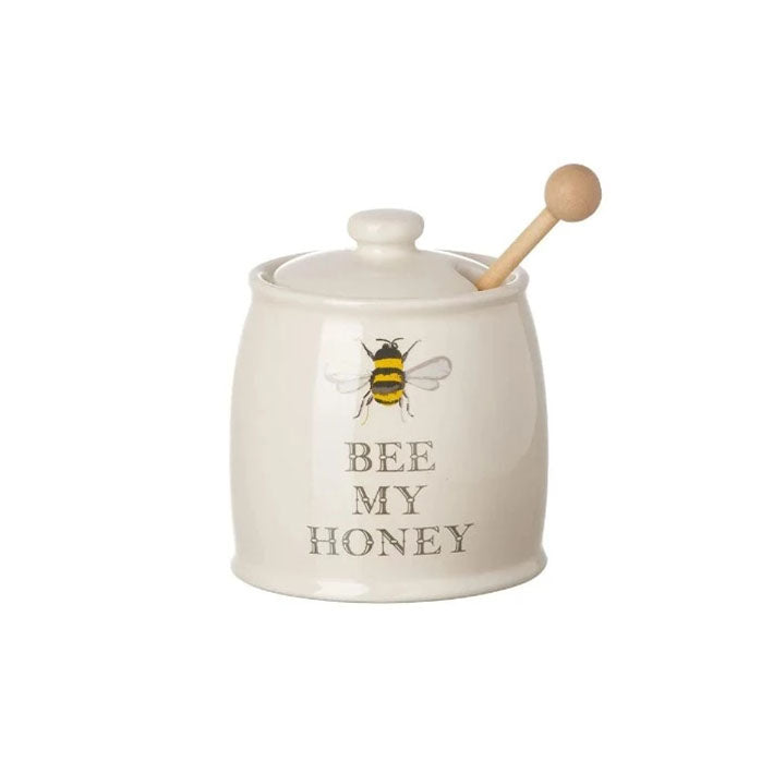 Majestic Bee Honey Pot & Dipper