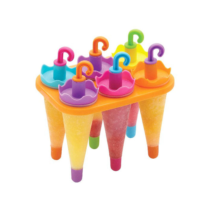 Umbrella Ice Pop Moulds, Set Of 6