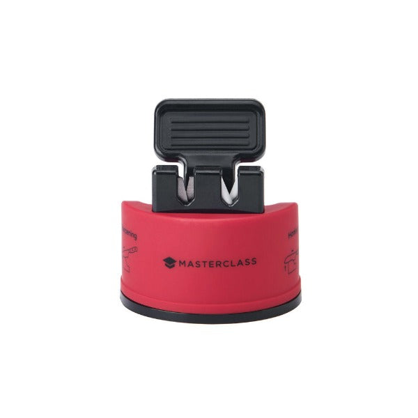 MasterClass Smart Sharp Dual Knife Sharpener, Red