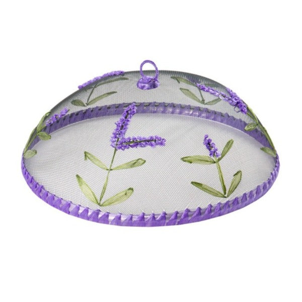 Domed Mesh Food Cover, 35cm, Lavender