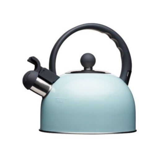 Living Nostalgia Whistling Kettle, 1.4L, Vintage Blue