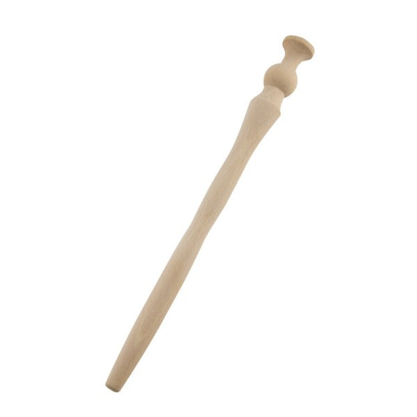 Wooden Oatmeal Porridge Stirrer Spirtle, 28cm