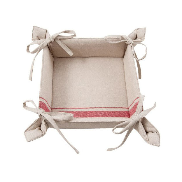 Reversible Cotton Bread & Napkin Basket (47R)