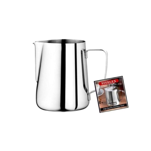 Stainless Steel Milk Steaming & Frothing Jug, 600ml (D914)