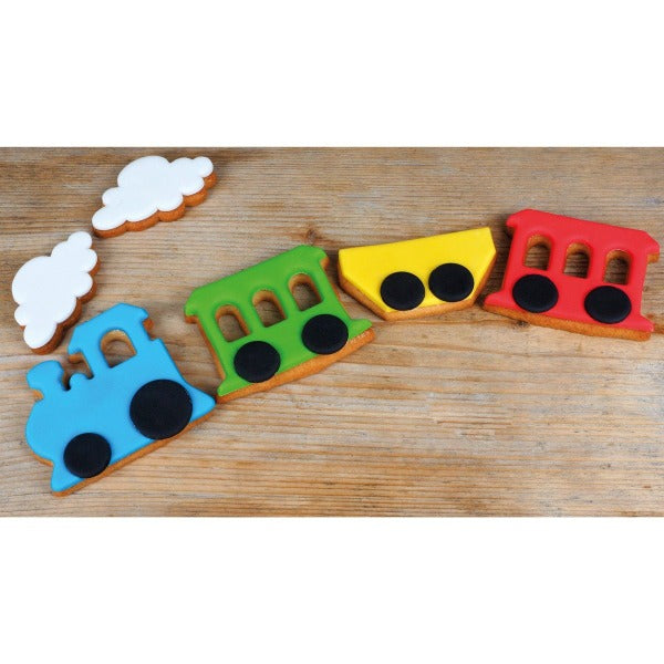 FunCakes Sugar Paste Multipack, 5 x 100g, Essential Colours