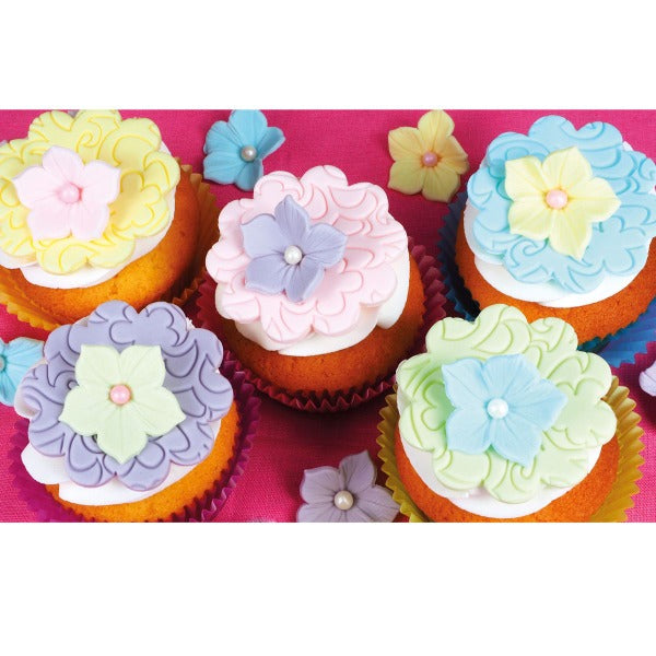 FunCakes Sugar Paste Multipack, 5 x 100g, Pastel