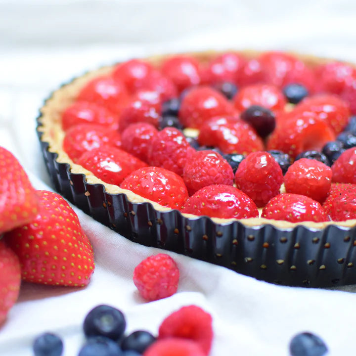 Tala Crisper Tart Tin With Perforated Holes, 28cm