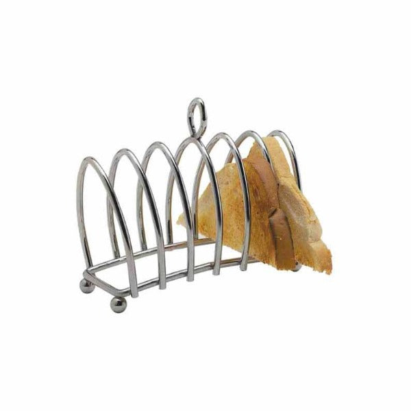 KitchenCraft Chrome Plated Six Slice Toast Rack
