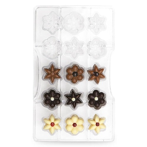 Flowers Chocolate Mould