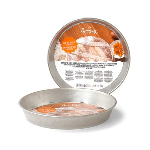 Flared Edge Deep Pie Tin, 20cm
