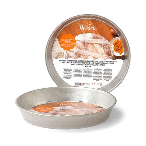 Flared Edge Deep Pie Tin, 22cm