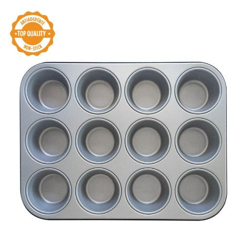 Decora 12 Cup Muffin & Cupcake Tin