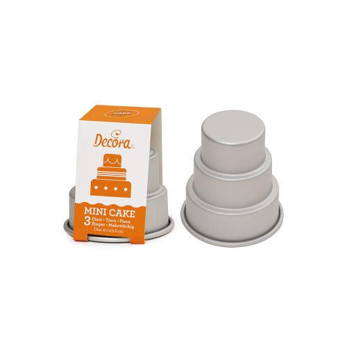 Mini 3 Tier Wedding & Celebration Cake Tin (972)