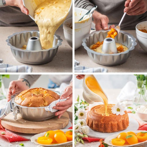 Rose Bundt Non-Stick Cake Tin, 20cm