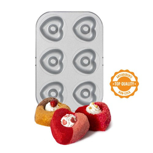 Heart doughnut & mini muffin tin