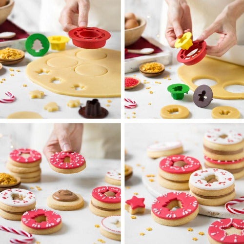 Christmas Mix & Match Cookie Cutters, Set Of 4
