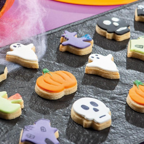 Mini Halloween Cookie Cutters, Set Of 6