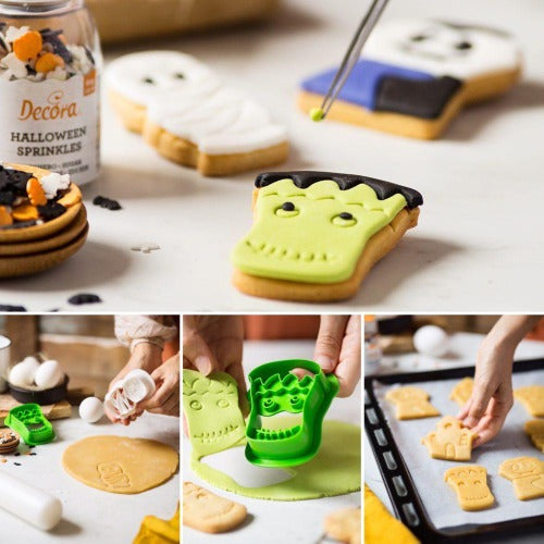 Monster cookie cutters, Set of 2